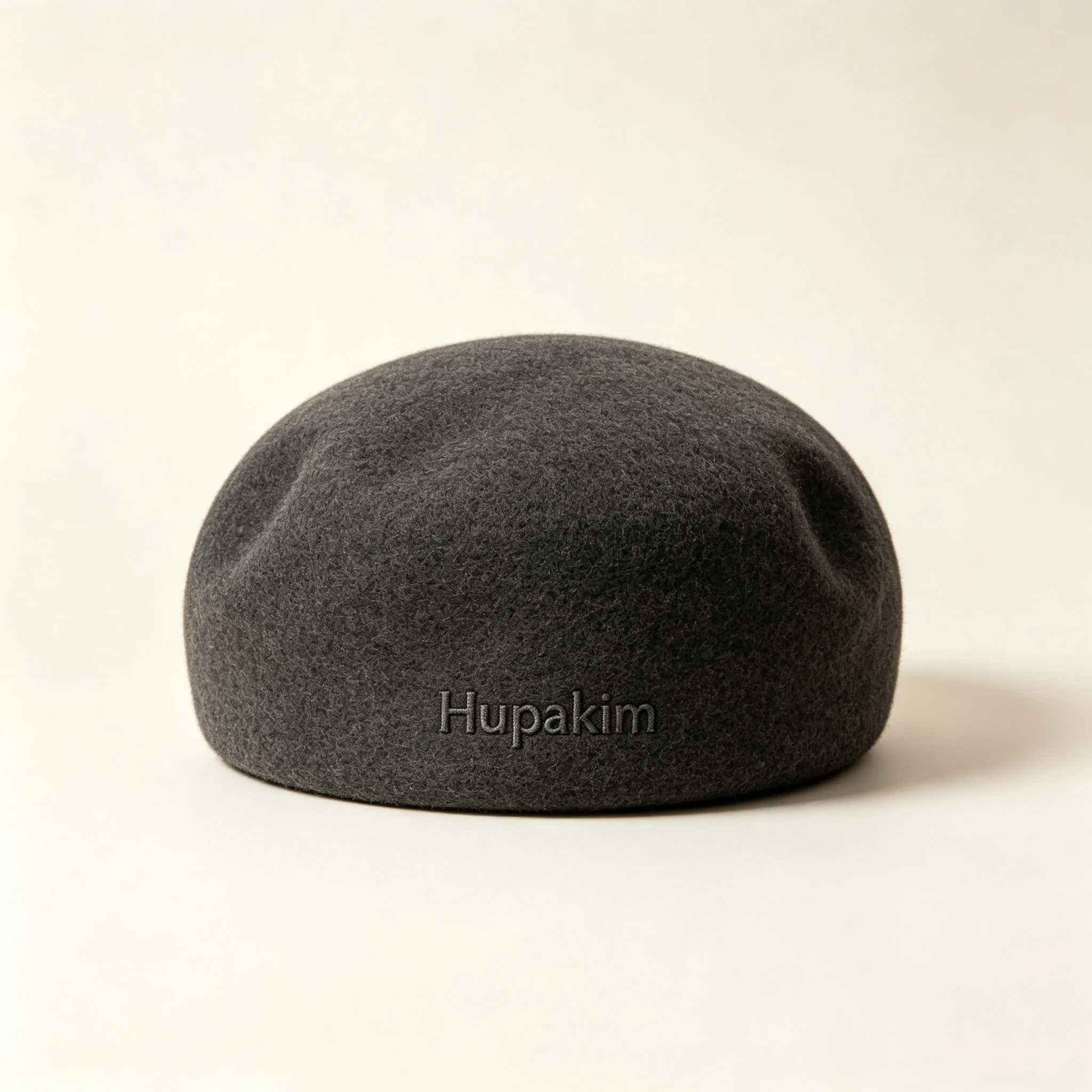 Hupakim Classic Solid Color Wool Beret